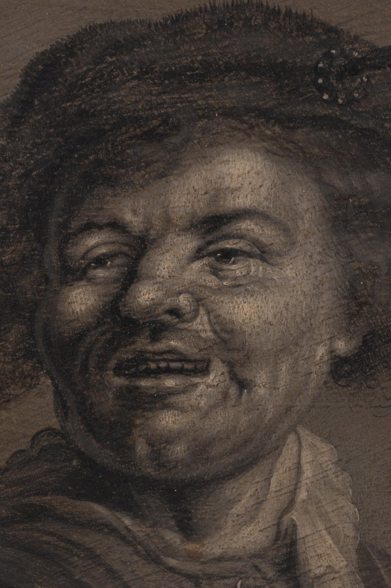 Portrait de Rembrandt van Rijn par l'école d'Adriaen van de Venne