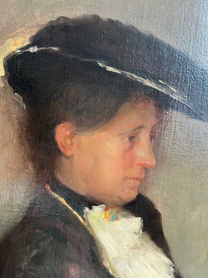 19th century impressionist portrait