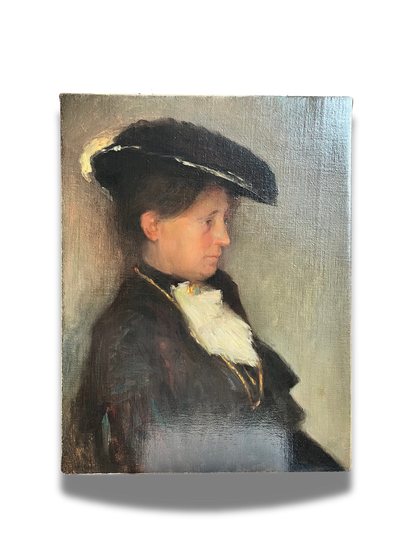 19th century impressionist portrait